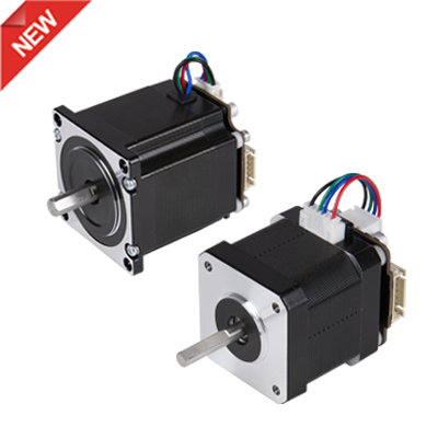 Stepper motor with control